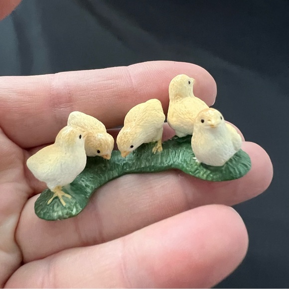 Schleich Lot Rooster Chicks Farmer's Wife with Eggs 2008 2011 - Picture 3 of 12